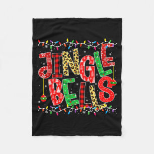 Cobertor De Velo Camisa de Natal Família Correspondente Sinos de Na