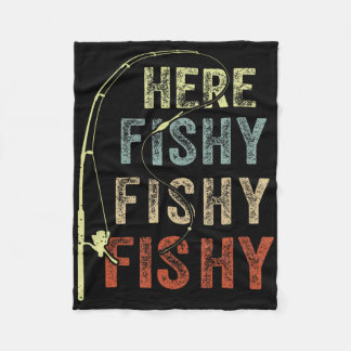 Cobertor De Velo Camisa de Pesca Aqui-pesca Pai Divertido Papai Pes