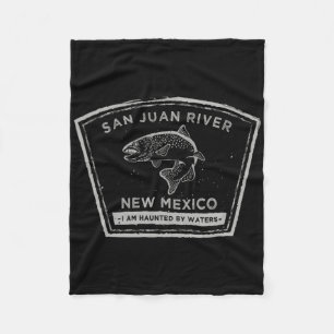 Cobertor De Velo Camisa de pesca com mosca do rio San Juan Novo Méx