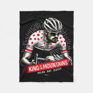Cobertor De Velo Camisa de Ponto Polka Rei das Montanhas Ciclismo C