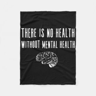 Cobertor De Velo Camisa De Sensibilização Para A Saúde Mental - Aca