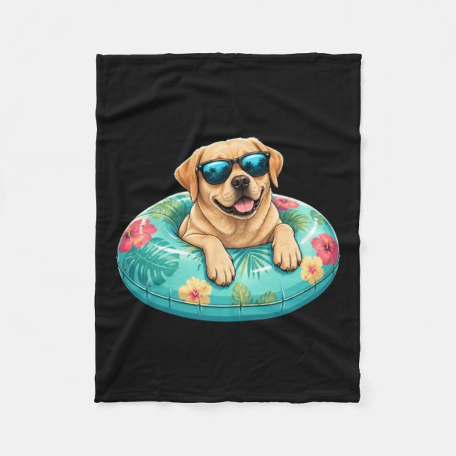 Cobertor De Velo Camisa de Verão do Labrador Retriever Cachorro Lab (Frente)