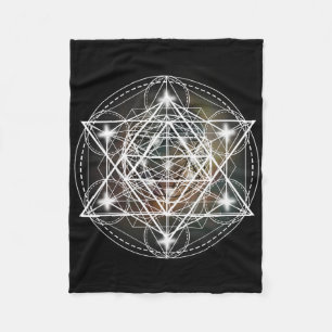 Cobertor De Velo Camisa do Cubo de Metatron Geometria Sagrada - Eu
