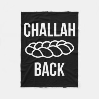 Cobertor De Velo Camisa engraçada com pun judaico Challah Back