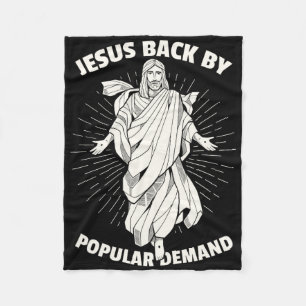 Cobertor De Velo Camisa engraçada de Páscoa cristã Jesus Ck Por Dem