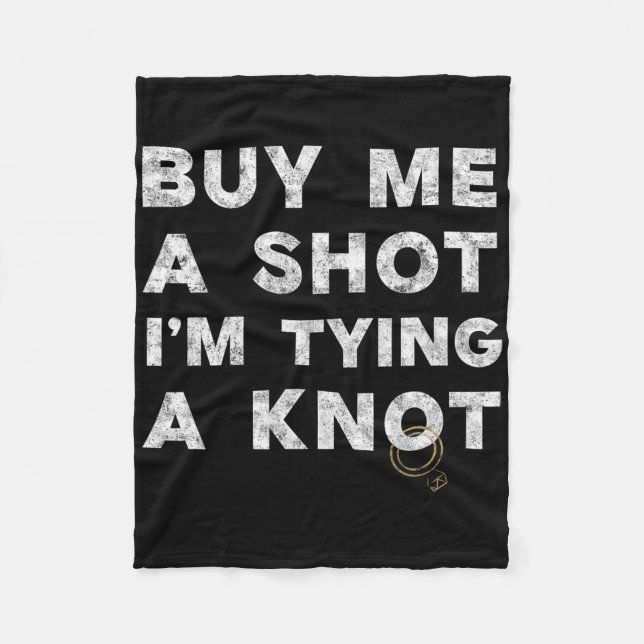 Cobertor De Velo Camisa engraçada do noivo da festa de despedida de (Frente)