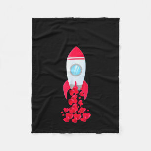 Cobertor De Velo Camisa Espacial Do Dia Dos Namorados Você Me Ama A
