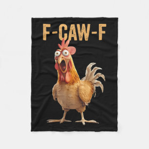 Cobertor De Velo Camisa F-caw-f de Humor de Frango - Cota Inadequad