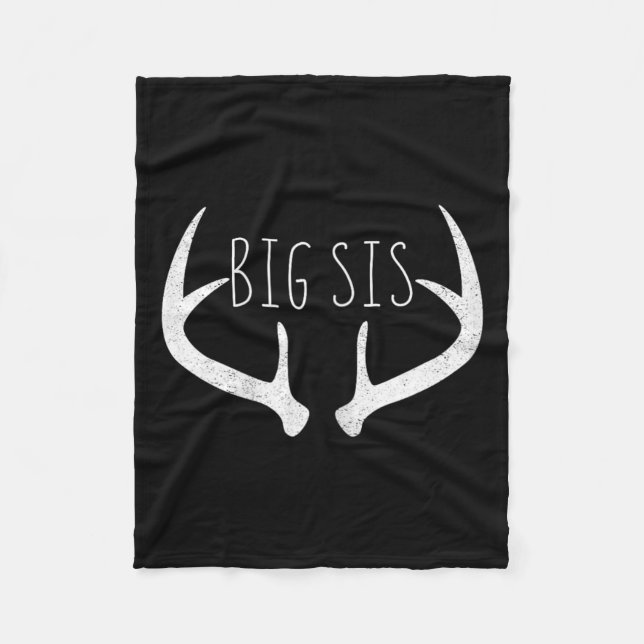Cobertor De Velo Camisa Irmã Grande - Caçadores De Veado De Sis Gra (Frente)