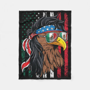 Cobertor De Velo Camisa Mexicana Americana México Bandeira dos Esta