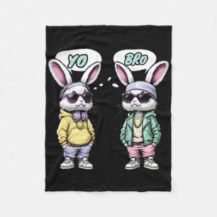 Cobertor De Velo Camisa Páscoa 2025 Yo Bro Citação Engraçada Hip Ho