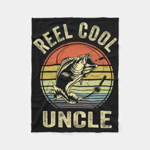 Cobertor De Velo Camisa Tio Legal Dia dos Pais B Peixe Pai Pescaria