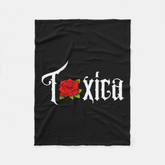 Cobertor De Velo Camisa Toxica Para Mulheres _ Toxica Premium Tri-b