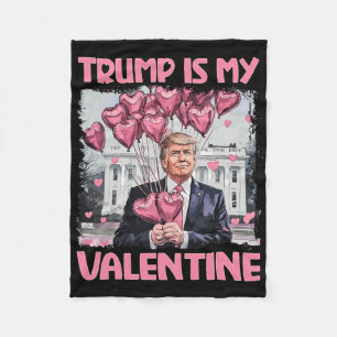 Cobertor De Velo Camisa Trump É Meu Namorado Trump Dia dos Namorado