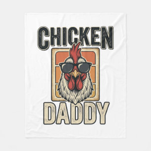 Cobertor De Velo Camisa Vetorial Vintage de Galo Engraçado Chicken