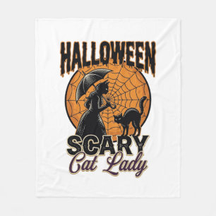 Cobertor De Velo Camisa Vintage de Bruxa do Halloween da Senhora Ga
