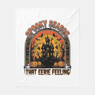Cobertor De Velo Camisa Vintage de Halloween Sentimento da Temporad