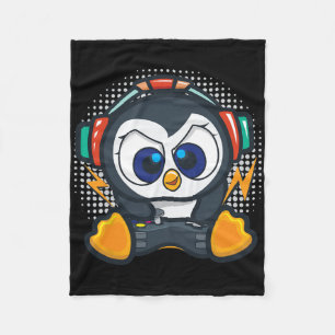 Cobertor De Velo Camisas de jogos pinguins Meninos Jogo Jogador Pre