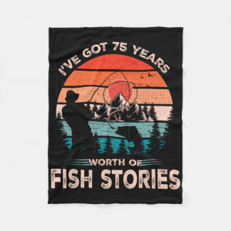 Cobertor De Velo Camisas de Pesca para Homens de 75 Anos de Idade A