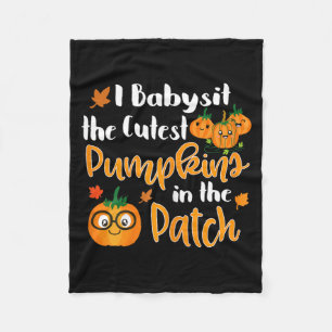 Cobertor De Velo Camisas engraçadas de Halloween femininas Babysit 