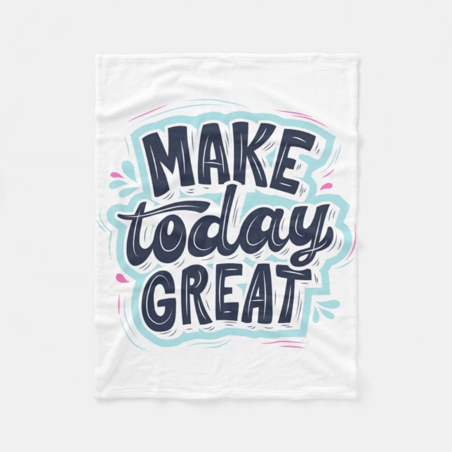 Cobertor De Velo CAMISAS ESSENCIAIS MAKE TODAY GREAT Clássicas  (Frente)