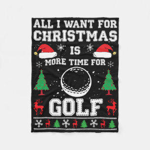 Cobertor De Velo Camisas Feias de Natal Masculinas Dry Fit Golfe Na