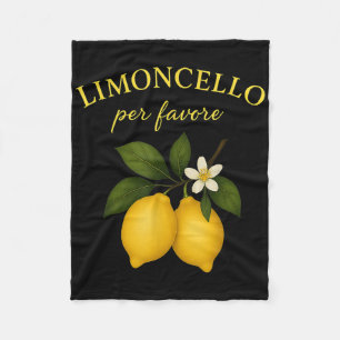 Cobertor De Velo Camisas Italianas Limoncello Per Favore Para Mulhe