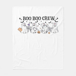 Cobertor De Velo Camiseta Clássica boo Boo Crew Halloween