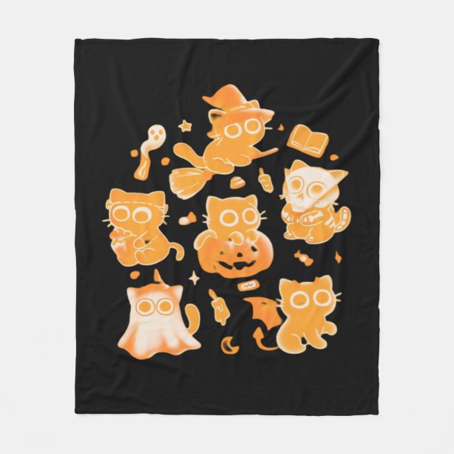 Cobertor De Velo Camiseta Clássica de Kittens (Frente)