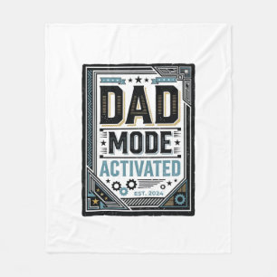 Cobertor De Velo Camiseta de Desenho de Gravura Vintage Modo Pai At