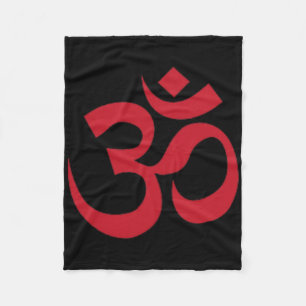 Cobertor De Velo Camiseta de Ioga e Meditação Símbolo Ohm Om