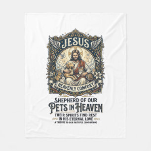 Cobertor De Velo Camiseta de Lembrança do Memorial de Jesus Pet Cri