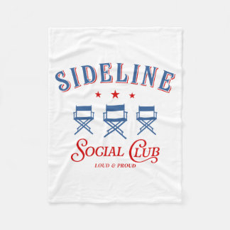 Cobertor De Velo Camiseta de Mãe Esportiva do Clube Social de Later