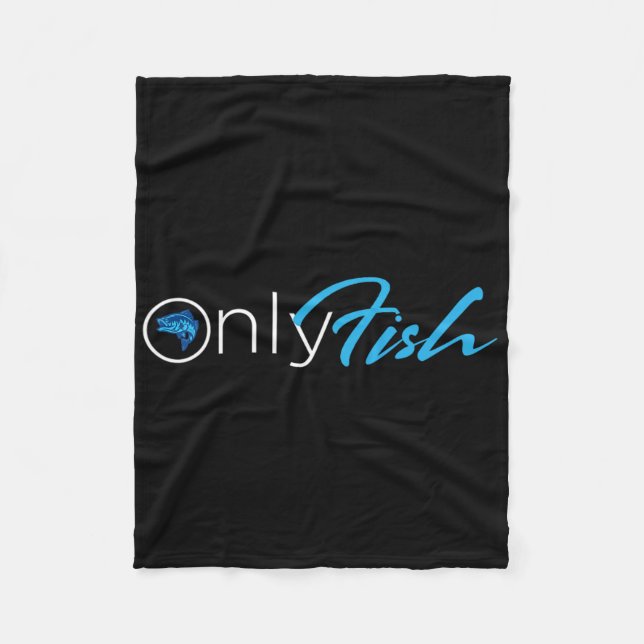 Cobertor De Velo Camiseta de Pesca Onlyfish  (Frente)