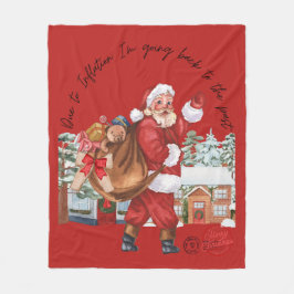 Cobertor De Velo Camiseta de presentes engraçados de Natal