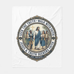 Cobertor De Velo Camiseta de Teologia Nerd de Apologética de Jesus 