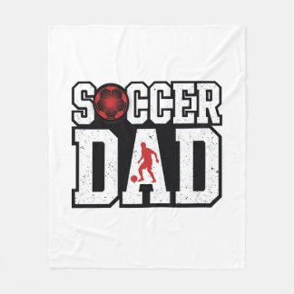 Cobertor De Velo Camiseta de Tipografia Esportiva Desgastada de Pai