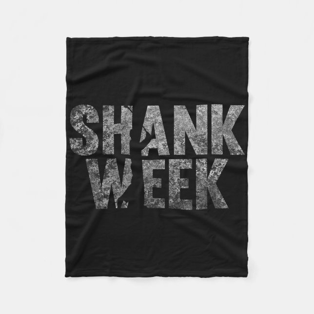 Cobertor De Velo Camiseta engraçada da semana de Shank de golfe  (Frente)