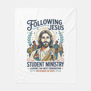 Cobertor De Velo Camiseta Estilo Acampamento Juvenil Jesus Church M
