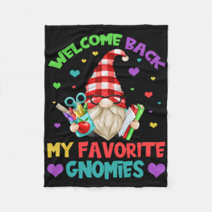 Cobertor De Velo Camiseta Gnome Professor Divertido - Boas Vindas D