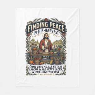 Cobertor De Velo Camiseta Gráfica Comida Artesanal Feira Jesus Chr