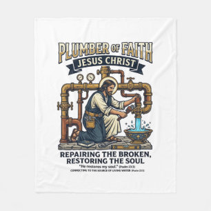 Cobertor De Velo Camiseta Gráfica Jesus Encanador Arte Cristã_1