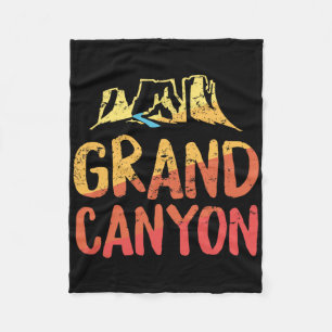 Cobertor De Velo Camiseta Grand Canyon - Souvenir de Férias Retro n