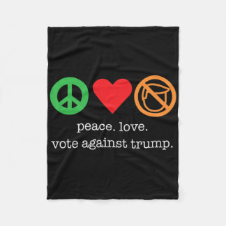 Cobertor De Velo Camiseta Incrível Anti Trump Para Democratas 