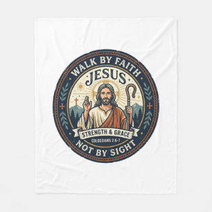 Cobertor De Velo Camiseta Jesus Matcha Cafe Tendência Gráfica Crist