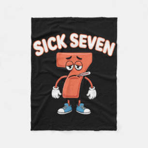 Cobertor De Velo Camiseta Meme Doente Sete Seis Sete Brincadeira Di