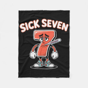 Cobertor De Velo Camiseta Meme Doente Sete Seis Sete Brincadeira Di