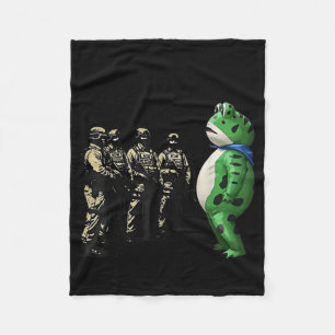 Cobertor De Velo Camiseta Portland Frog Resistir Anti Gelo