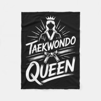 Cobertor De Velo Camiseta Rainha do Taekwondo2