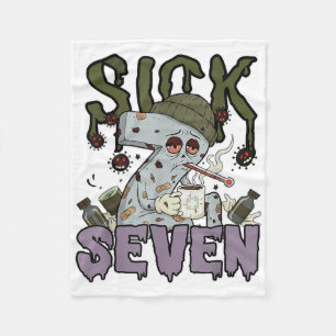 Cobertor De Velo Camiseta Sick Seven Meme 67 Seis Sete Jogo de Pala
